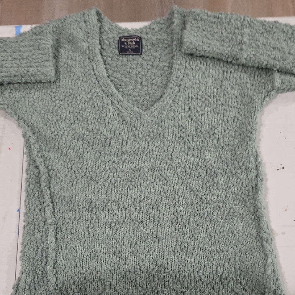 Abercrombie & Fitch Sage V-Neck Sweater
